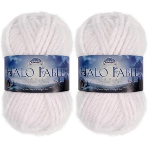 image:imageJubileeYarn Halo Fables Yarn  100gSkein Bulky Polyester  North Wind Sun  2 Skeins01 North Wind Sun