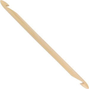 image:imageJubileeYarn Jumbo Double Ended Bamboo Tunisian Crochet Hook  US S 20mmUS P 15mm