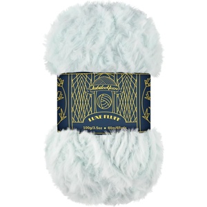 image:imageJubileeYarn Luxe Fluff Yarn  100gSkein Chunky Polyester Faux Fur  Heron  2 Skeins19 Parula