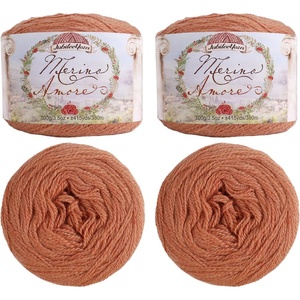 image:imageJubileeYarn Merino Amore Yarn  100gCake Sport Weight Merino Wool  Milano  2 Cakes06 Siena