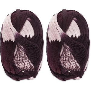 image:imageJubileeYarn Mesh Fishnet Yarn  Chunky Acrylic  200gSkein  Purple  2 Skeins12 Pink Plum