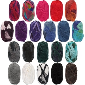image:imageJubileeYarn Mesh Fishnet Yarn  Chunky Acrylic  200gSkein  Purple  2 SkeinsVariety Pack