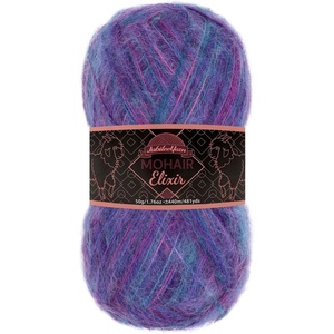 image:imageJubileeYarn Mohair Elixir Yarn  50gSkein Baby Wool Blend  Cherubs Cup  2 Skeins10 Purple Haze