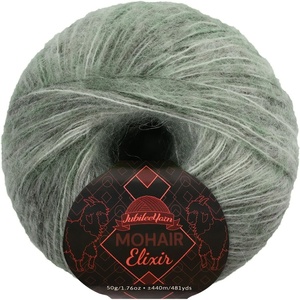 image:imageJubileeYarn Mohair Elixir Yarn  50gSkein Baby Wool Blend  Cherubs Cup  2 Skeins25 Dark n Stormy