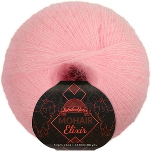 image:imageJubileeYarn Mohair Elixir Yarn  50gSkein Baby Wool Blend  Cherubs Cup  2 Skeins27 Dragonfruit Daiquiri