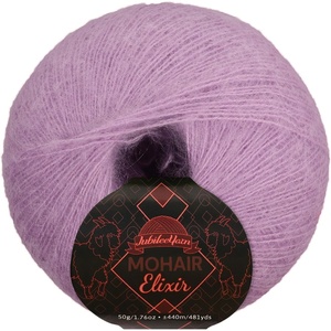image:imageJubileeYarn Mohair Elixir Yarn  50gSkein Baby Wool Blend  Cherubs Cup  2 Skeins31 Purple People Eater