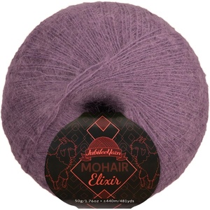 image:imageJubileeYarn Mohair Elixir Yarn  50gSkein Baby Wool Blend  Cherubs Cup  2 Skeins32 Midnight Sangria