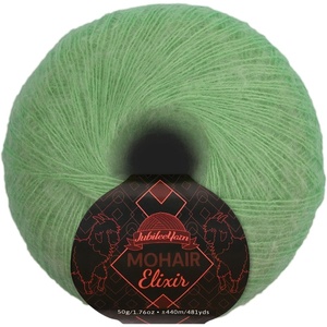 image:imageJubileeYarn Mohair Elixir Yarn  50gSkein Baby Wool Blend  Cherubs Cup  2 Skeins40 Mint Julep