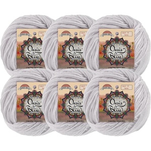 image:imageJubileeYarn Oasis Bliss Yarn  25gBall Baby Weight Acrylic Blend  Karma  6 Balls01 Karma