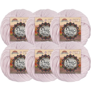 image:imageJubileeYarn Oasis Bliss Yarn  25gBall Baby Weight Acrylic Blend  Karma  6 Balls03 Mantra