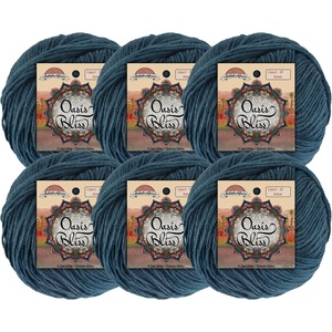 image:imageJubileeYarn Oasis Bliss Yarn  25gBall Baby Weight Acrylic Blend  Karma  6 Balls07 Atman