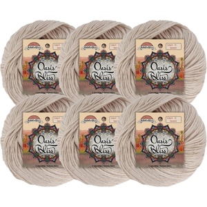 image:imageJubileeYarn Oasis Bliss Yarn  25gBall Baby Weight Acrylic Blend  Karma  6 Balls12 Sanskrit