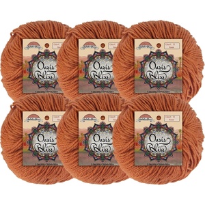 image:imageJubileeYarn Oasis Bliss Yarn  25gBall Baby Weight Acrylic Blend  Karma  6 Balls13 Havan