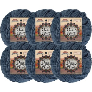 image:imageJubileeYarn Oasis Bliss Yarn  25gBall Baby Weight Acrylic Blend  Karma  6 Balls17 Tantra