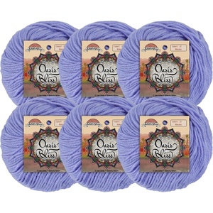 image:imageJubileeYarn Oasis Bliss Yarn  25gBall Baby Weight Acrylic Blend  Karma  6 Balls22 Moksha
