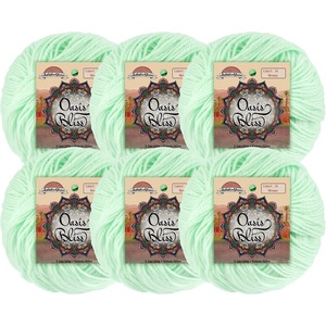 image:imageJubileeYarn Oasis Bliss Yarn  25gBall Baby Weight Acrylic Blend  Karma  6 Balls24 Nirvana
