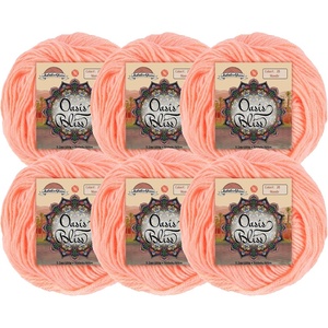 image:imageJubileeYarn Oasis Bliss Yarn  25gBall Baby Weight Acrylic Blend  Karma  6 Balls28 Mandir