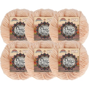 image:imageJubileeYarn Oasis Bliss Yarn  25gBall Baby Weight Acrylic Blend  Karma  6 Balls29 Veda