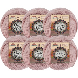 image:imageJubileeYarn Oasis Bliss Yarn  25gBall Baby Weight Acrylic Blend  Karma  6 Balls31 Swami