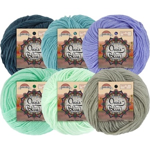 image:imageJubileeYarn Oasis Bliss Yarn  25gBall Baby Weight Acrylic Blend  Karma  6 Balls97 Shiva