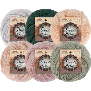 image:imageJubileeYarn Oasis Bliss Yarn  25gBall Baby Weight Acrylic Blend  Karma  6 Balls99 Lakshmi
