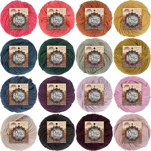 image:imageJubileeYarn Oasis Bliss Yarn  25gBall Baby Weight Acrylic Blend  Karma  6 BallsDark Colors