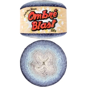 image:imageJubileeYarn Ombr Blast Yarn  220gcake Baby Weight Cotton  Something Wild  1 Cake103 Dark Light