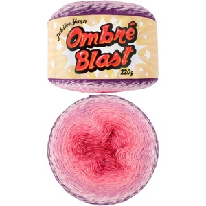 image:imageJubileeYarn Ombr Blast Yarn  220gcake Baby Weight Cotton  Something Wild  1 Cake116 Hammerheart
