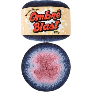 image:imageJubileeYarn Ombr Blast Yarn  220gcake Baby Weight Cotton  Something Wild  1 Cake121 Dusk and Her Embrace