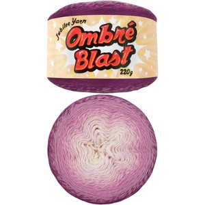 image:imageJubileeYarn Ombr Blast Yarn  220gcake Baby Weight Cotton  Something Wild  1 Cake124 ObZen