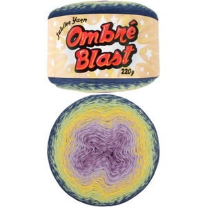 image:imageJubileeYarn Ombr Blast Yarn  220gcake Baby Weight Cotton  Something Wild  1 Cake131 Doomsday Machine