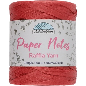 image:imageJubileeYarn Paper Notes Yarn  180gCone Worsted Paper  Variety Pack  4 Cones13 pureh8red Pure Hatred