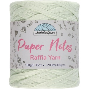 image:imageJubileeYarn Paper Notes Yarn  180gCone Worsted Paper  Variety Pack  4 Cones92 establishmint Establish Mint