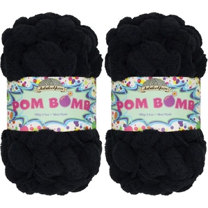 image:imageJubileeYarn Pom Bomb Yarn  100gSkein Super Bulky Polyester  Circus Berzerk  2 Skeins03 Boom Box
