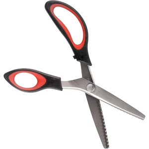 image:imageJubileeYarn Professional Grade Pinking Shears  95 Serrated Stainless Steel  Black amp Grey  1 Pair95 Black  Red