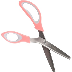 image:imageJubileeYarn Professional Grade Pinking Shears  95 Serrated Stainless Steel  Black amp Grey  1 Pair95 Pink  Grey