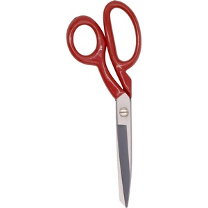 image:imageJubileeYarn Professional Stainless Steel Tailer Fabric Scissors  10 Silver  1 PairBrazil Style  8 Red