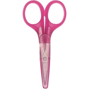 image:imageJubileeYarn Sharp Titanium Embroidery Craft Scissors wSheath  Gold  1 PairClassic  Translucent Red