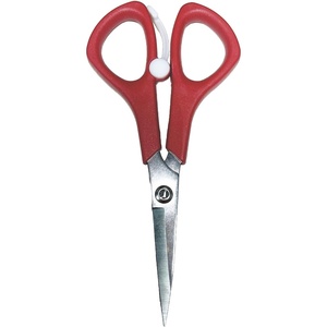 image:imageJubileeYarn Sharp Titanium Embroidery Craft Scissors wSheath  Gold  1 PairSpring Action  Red