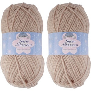 image:imageJubileeYarn Snow Blossom Yarn  DK Superwash Wool  Lavender  2 Skeins05 Latte