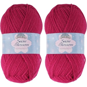 image:imageJubileeYarn Snow Blossom Yarn  DK Superwash Wool  Lavender  2 Skeins06 Blush