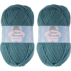 image:imageJubileeYarn Snow Blossom Yarn  DK Superwash Wool  Lavender  2 Skeins07 Tide Pool