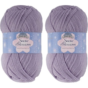 image:imageJubileeYarn Snow Blossom Yarn  DK Superwash Wool  Lavender  2 Skeins18 Drowsy Dusk