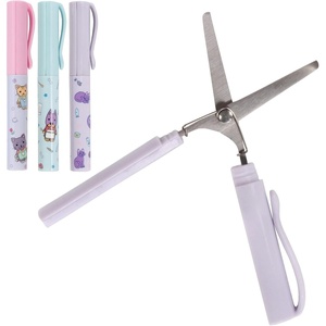 image:imageJubileeYarn TSA Compliant Mini Pen Portable Travel Safety Scissors  Light Blue  1 PairGarden Kitty  Playful Kitty   Chef Puppy