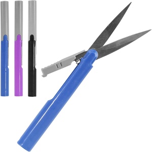 image:imageJubileeYarn TSA Compliant PenStyle Portable Travel Scissors  Red Pink amp Living Coral  1 Scissor EachDeep Blue  Purple   Charcoal