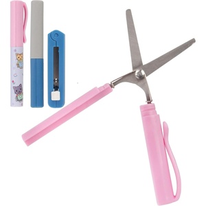 image:imageJubileeYarn TSA Compliant Portable Travel Safety Folding Scissors Set One Gold One Silver Two Thread Snips and a Fabric Measuring TapeAssortment H
