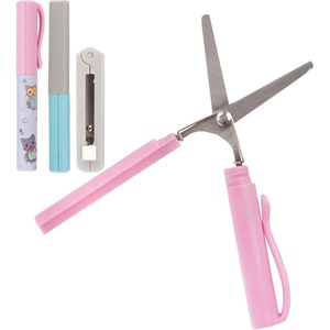 image:imageJubileeYarn TSA Compliant Portable Travel Safety Folding Scissors Set One Gold One Silver Two Thread Snips and a Fabric Measuring TapeAssortment I