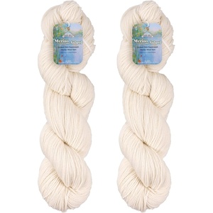 image:imageJubileeYarn Undyed Baby Soft Bamboo Cotton Yarn  100gHank  2 HanksMerino Au Naturel