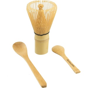 image:imageMatcha Whisk Set  Chasen Green Tea Whisk Small ScoopTea Spoon by BambooMN1 set