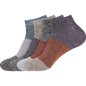 image:imageMens Bamboo Rayon Stripe Style Sports Superior Wicking Athletic Casual Ankle SocksAssortment 4c